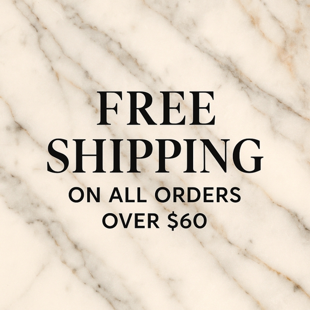 Free Shipping On All Orders $60+